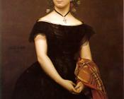 让莱昂杰罗姆 - Portrait of Mille Durand